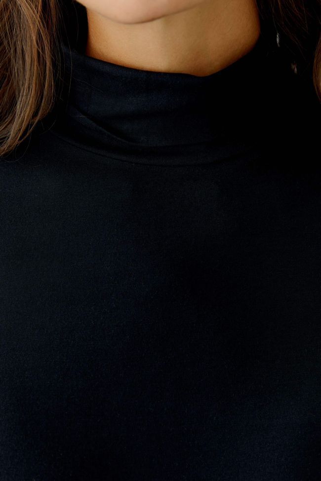 Женский лонгслив OUI 95579 9990 Черный 40
