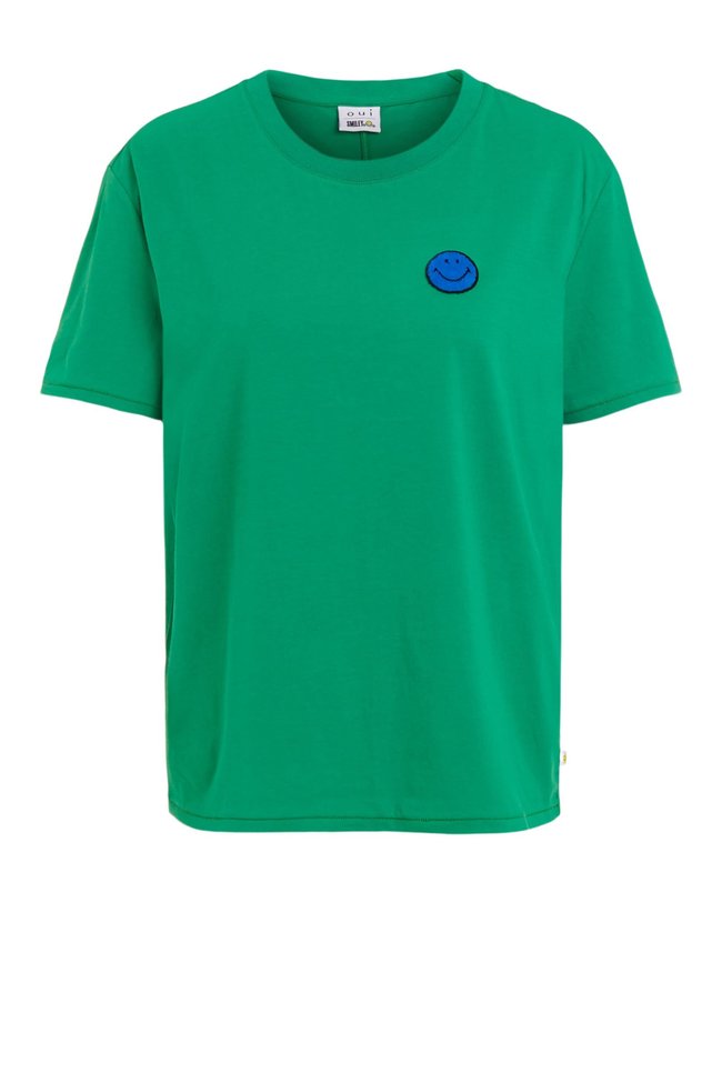 Женская футболка OUI 76397 6236 Зелёный 42