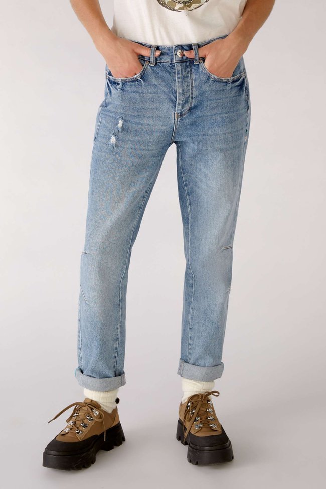 Жіночі джинси OUI 77124 5400 Блакитні 40