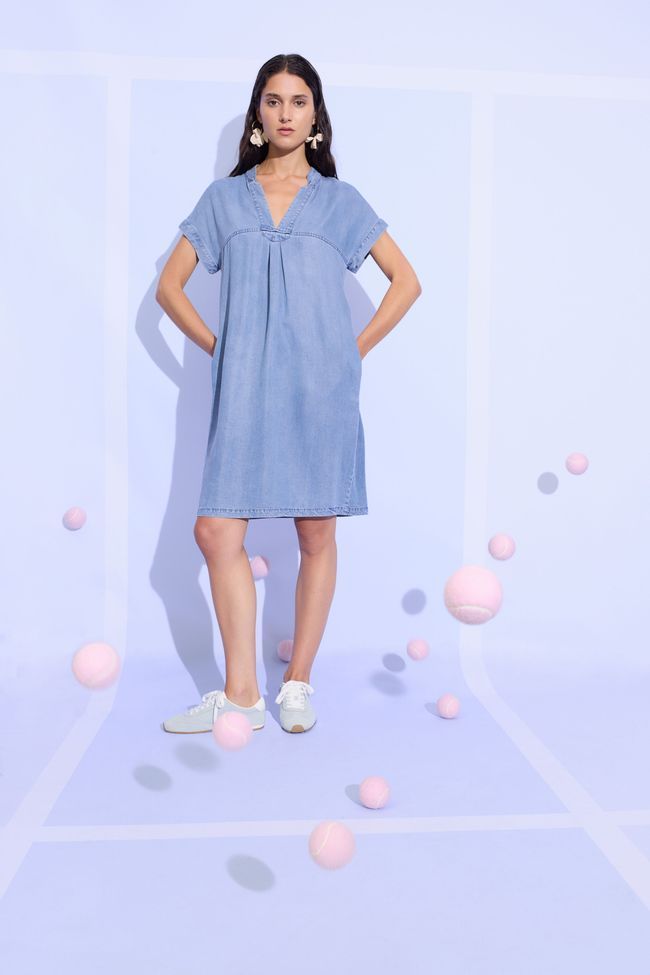 Жіноча сукня OUI 97331 5500 Блакитна 36