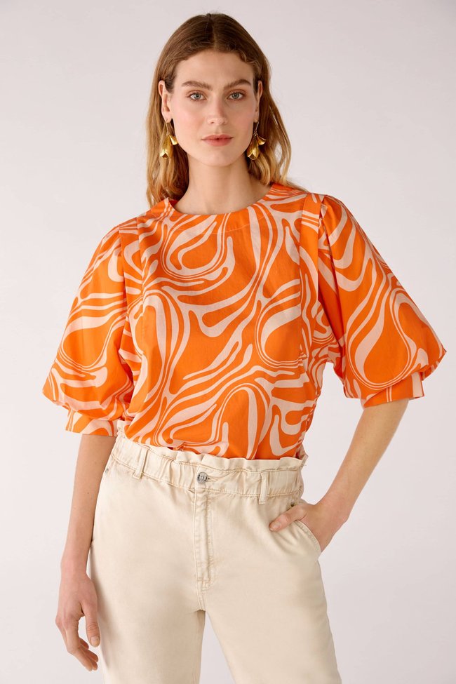 Женская блуза OUI 78308 0281 Оранжевый 34