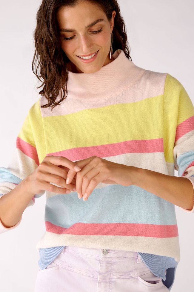 Жіночий светр OUI 78208 0325 Різнокольоровий 44