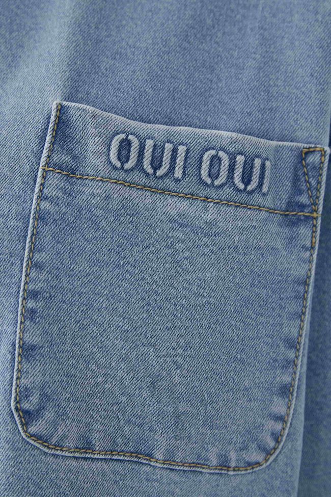 Женская рубашка OUI 96464 5300 Голубой 36